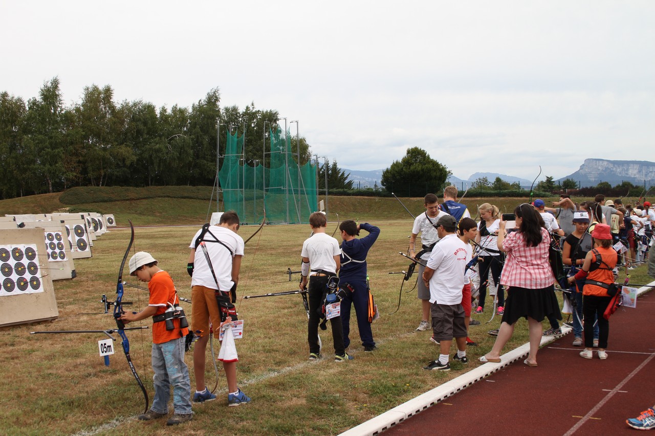 Championnat de France jeunes - Tir Campagne<BR>10 - 11 Juillet 2014 à Château-Arnoux-Saint-Auban. 